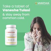Herbal tablet for common cold