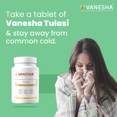 Herbal tablet for common cold