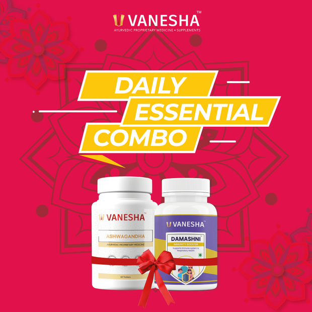 Daily Essential Combo (Ashwagandha + Damashni)