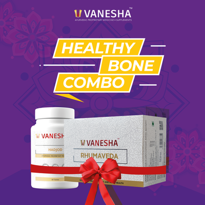 Vanesha Healthy Bone Combo (Rhumaveda + Hadjod) + Get Vanesha Moringa Free